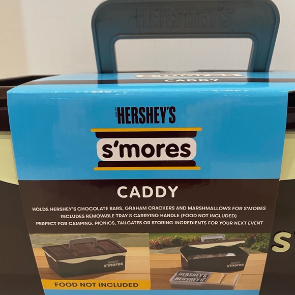 Hershey's S'Mores Brown Baking Caddy Storage with Removable Tray NWT - Picture 3 of 6